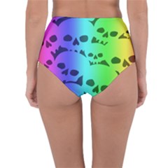 Reversible High-Waist Bikini Bottoms 