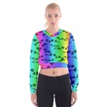 Rainbow Skull Collection Cropped Sweatshirt