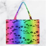 Rainbow Skull Collection Medium Tote Bag