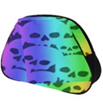 Rainbow Skull Collection Full Print Accessory Pouch (Big)