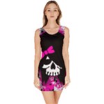 Scene Kid Girl Skull Bodycon Dress