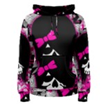 Scene Kid Girl Skull Women s Pullover Hoodie