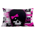 Scene Kid Girl Skull Samsung Galaxy Note 4 Case (Black)