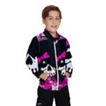 Scene Kid Girl Skull Kids  Windbreaker