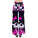 Scene Kid Girl Skull So Vintage Palazzo Pants