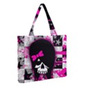 Zipper Medium Tote Bag Front