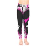 Scene Kid Girl Skull Kids  Legging