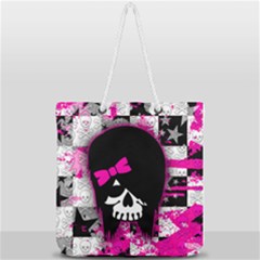 Full Print Rope Handle Tote (Large) 