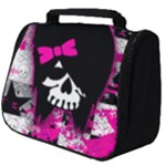 Scene Kid Girl Skull Full Print Travel Pouch (Big)