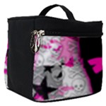 Scene Kid Girl Skull Make Up Travel Bag (Small)