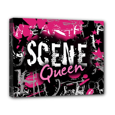 Scene Queen Deluxe Canvas 20  x 16  (Stretched) from ArtsNow.com
