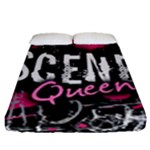 Scene Queen Fitted Sheet (Queen Size)