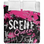 Scene Queen Duvet Cover Double Side (California King Size)