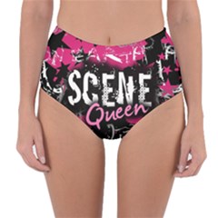 Reversible High-Waist Bikini Bottoms 