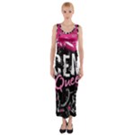 Scene Queen Fitted Maxi Dress