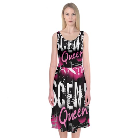 Scene Queen Midi Sleeveless Dress from ArtsNow.com