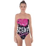 Scene Queen Tie Back One Piece Swimsuit