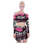 Scene Queen Off Shoulder Top with Mini Skirt Set