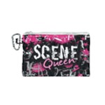 Scene Queen Canvas Cosmetic Bag (Small)