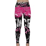 Scene Queen Lightweight Velour Classic Yoga Leggings