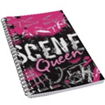 Scene Queen 5.5  x 8.5  Notebook