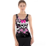 Scene Skull Splatter Tank Top