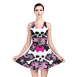 Scene Skull Splatter Reversible Skater Dress