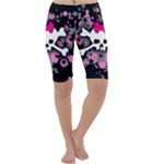 Scene Skull Splatter Cropped Leggings 