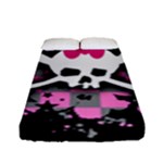 Scene Skull Splatter Fitted Sheet (Full/ Double Size)