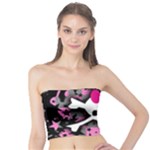 Scene Skull Splatter Tube Top