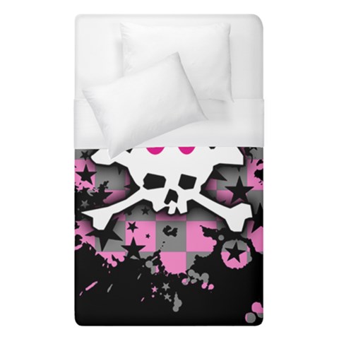 Scene Skull Splatter Duvet Cover (Single Size) from ArtsNow.com