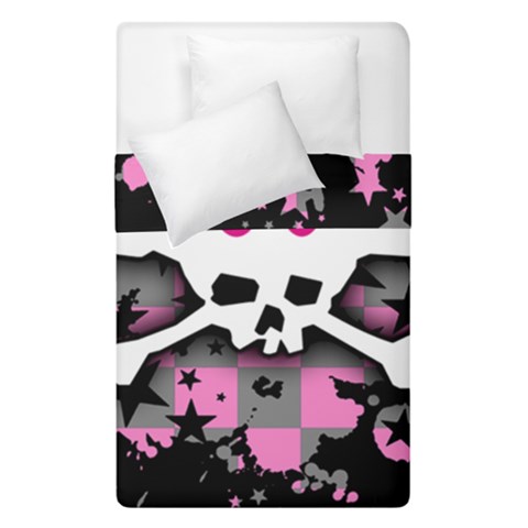 Scene Skull Splatter Duvet Cover Double Side (Single Size) from ArtsNow.com