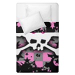 Scene Skull Splatter Duvet Cover Double Side (Single Size)