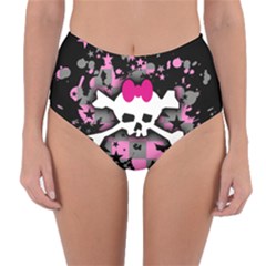 Reversible High-Waist Bikini Bottoms 