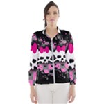 Scene Skull Splatter Women s Windbreaker