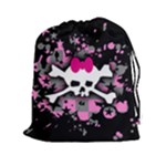 Scene Skull Splatter Drawstring Pouch (XXL)