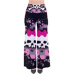 Scene Skull Splatter So Vintage Palazzo Pants