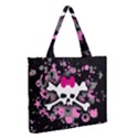 Zipper Medium Tote Bag Front