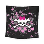 Scene Skull Splatter Square Tapestry (Small)