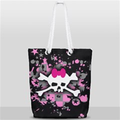 Full Print Rope Handle Tote (Small) 