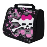 Scene Skull Splatter Full Print Travel Pouch (Small)