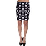 Skull and Crossbones Bodycon Skirt