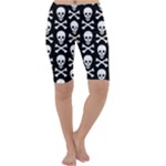 Skull and Crossbones Cropped Leggings 