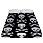 Skull and Crossbones Fitted Sheet (King Size)