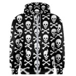 Skull and Crossbones Men s Zipper Hoodie