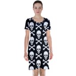 Skull and Crossbones Short Sleeve Nightdress