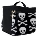 Skull and Crossbones Make Up Travel Bag (Small)