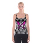 Skull Butterfly Spaghetti Strap Top