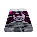 Skull Butterfly Fitted Sheet (Full/ Double Size)