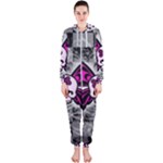 Skull Butterfly Hooded Jumpsuit (Ladies)